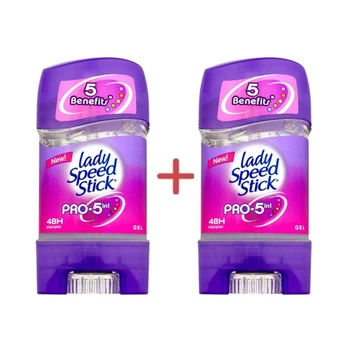 Гелевий Lady Speed Stick Про 5в1 2шт (RD)