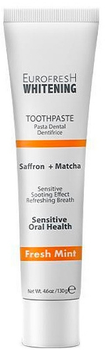 Отбеливающая зубная паста с матча и шафраном - Farmasi Eurofresh Whitening Toothpaste Saffron + Matcha 130g (1221249-766994034-2)