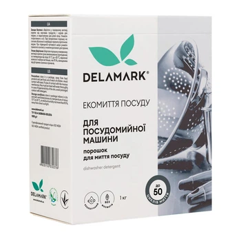 Порошок для миття посуду в посудомийці DeLaMark 1 кг (4820152330376)