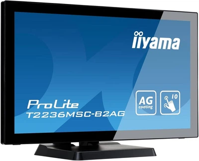Монітор iiyama ProLite T2236MSC(21.5"IPS/1920x1080/16:9/250кд/м2)(03-IL-22-T2236MSC-A) Refurbished