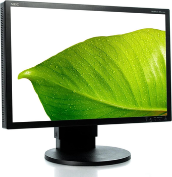 Монітор NEC MultiSync EA241WM чорний (24"TN/1920x1080/16:10/250кд/м2)(03-NEC-24-EA241WM-A) Refurbished