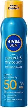 Солнцезащитный освежающий мост "Защита и сухое прикосновение" SPF 50 - NIVEA SUN 200ml (1335896-16405117)