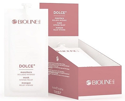 Інтенсивна маска для обличчя, що пом'якшує - Bioline Jato Dolce+ Mask Intense Relief 20ml (1153969-11072389)