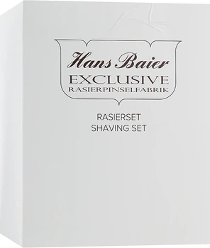Набір з помазком, 10014-81 - Hans Baier (brush/1pcs + box/1pcs) (859345-24154)