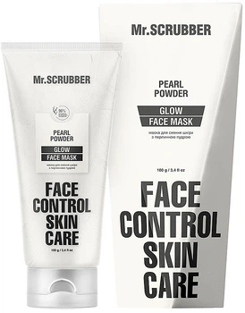 Маска для сияния кожи с жемчужной пудрой - Mr.Scrubber Face Control Skin Care Glow Pearl Powder Face Mask 100ml (1308969-143404)