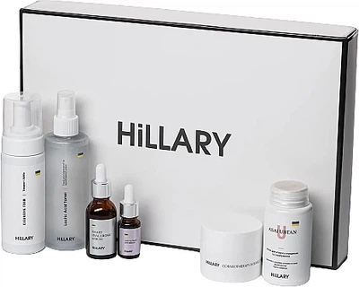 Набор для ухода за жирной и проблемной кожей, 6 продуктов - Hillary Perfect (1273044-139066)
