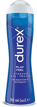 Інтимний гель-змазка для додаткового зволоження (лубрикант) - Durex Play Feel 50ml (799002-34655)