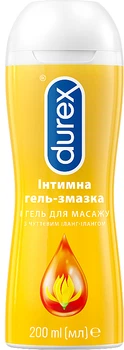 Інтимний гель-мастило з іланг-ілангом (лубрикант) - Durex Play Sensual 200ml (799032-34374)