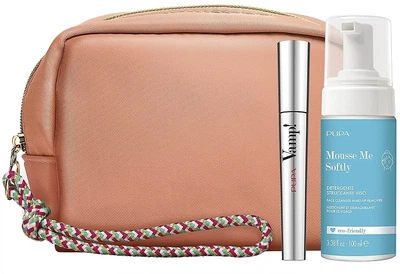 Набір - Pupa Vamp! Exceptional Volume & Mousse (mascara/9ml + clean/mousse/100ml + bag) (1260967-137642)