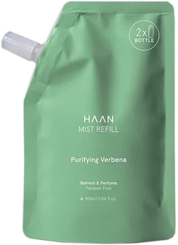Освіжаючий спрей-міст для обличчя та тіла "Ароматна вербена" - HAAN Mist Refill Purifying Verbena (дой-пак) 90ml (90ml) (1225375-1891128414-2)