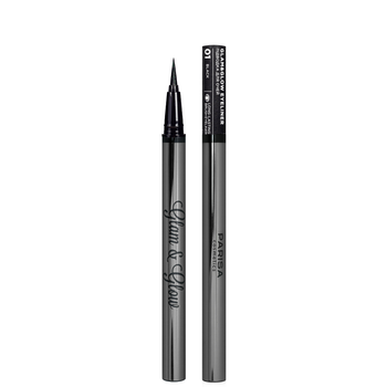 Підводка-фломастер для очей Parisa Cosmetics Glam&Glow PF-300 № 01 Black