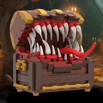 Конструктор BauTech сундук с сокровищами MOC Dungeons & Dragons Impersonator 340 деталей (1014-917-00)