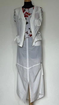 Костюм жіночій трійка молочного кольору S Victoria Design