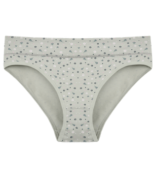 Трусы слипы с рисунком - Donella - 181318 - XXL - Светло-серый
