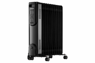 Масляный радиатор ARDESTO OFH-E11X2 2500 Вт 25м2 черный + пульт ДУ
