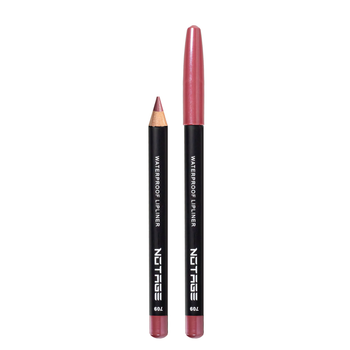 Олівець для губ Notage Waterproof lip liner водостійкий № 709 Темно-рожевий з перламутром