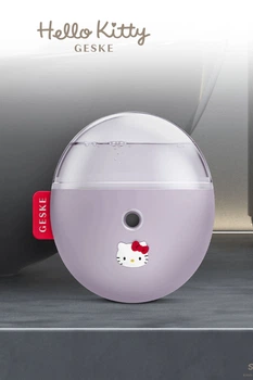 Электронный освежитель для увлажнения лица GESKE Facial Hydration Refresher 4в1 by Hello Kitty purple