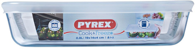 Forma do pieczenia Pyrex Cook&Freeze z pokrywką 19x14 cm (3137610000704)