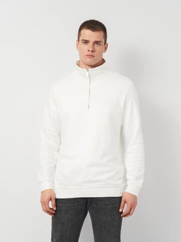 Толстовка на блискавці чоловіча Calvin Klein Jeans 11375.4 S Біла (smt2000000022086)