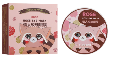 Патчі під очі SersanLove Rose Eye Mask c екстрактом квіток троянди 60 шт (6973894172198)