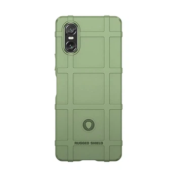 Чохол Lenuo Rugged Shield для Sony Xperia 10 VI Green