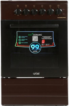 Плита електрична ARTEL COMARELLA 50 00-E BROWN