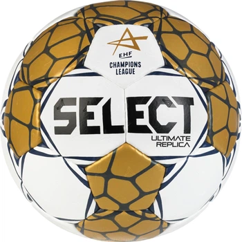 Мяч гандбольный SELECT Ultimate Replica EHF Champions League v24 White-Gold №3