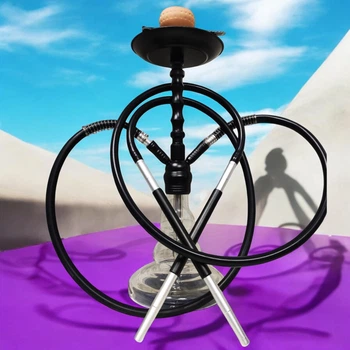 Кальян Hookah Infinity 203 Black высотой 55 см на 2 персоны