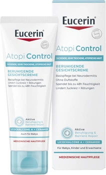 Успокаивающий крем для лица Eucerin AtopiControl для сухой и атопической кожи 50 мл (4005800076503)