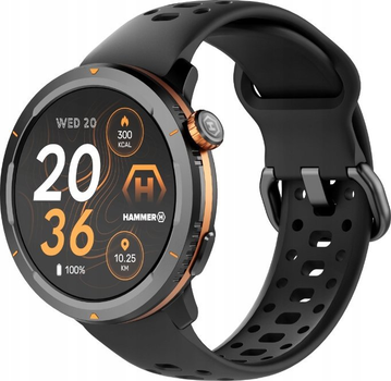 Smartwatch Hammer 2 Lite Black (SMA002930)