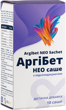 Саше Vitacore АргіБет Нео для загального зміцнення організму 10 г №10 (8908017399334)