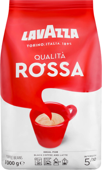 Кава в зернах Lavazza Qualita Rossa 1 кг (8000070035904 / 8000070035898)