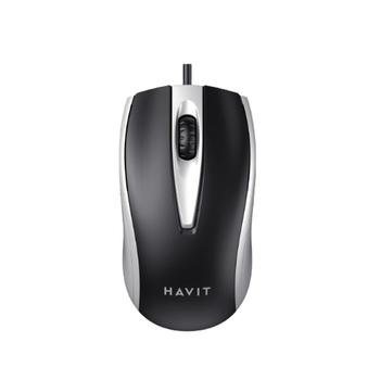 Мишка дротова Havit HV-MS871 сірий