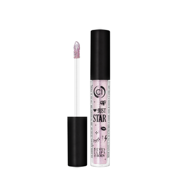 Глиттер для макияжа жидкий Colour Intense Just Star 4 мл JS-4, № 106 Dusty Rose Пыльная роза
