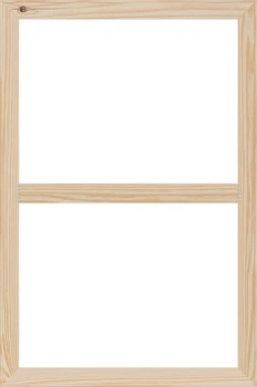 Подрамник для холста 60х90 с перемычкой (43х18 сосна цельная с сучком) EmojiFrame