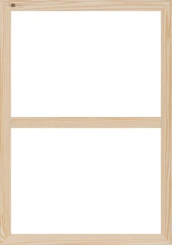 Подрамник для холста 70х100 с перемычкой (43х18 сосна цельная с сучком) EmojiFrame