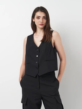 Куртка жіноча Zara 2152/806 XS Чорна (02152806800013)