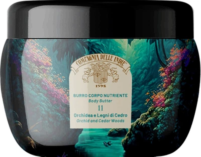 Баттер для тіла Compagnia delle Indie Nourishing Body Butter 11 Orchid and Cedar Wood Орхідея та кедр 250 мл (8051706240186)