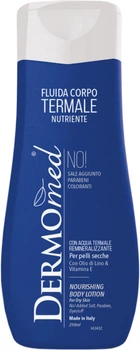 Лосьйон для тіла Dermomed Thermal Nourishing Body Lotion З вітаміном Е та лляною олією 250 мл (8054633836750)