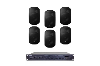 Комплект звука DV audio LA1206MS5B для помещения до 120 м.кв.
