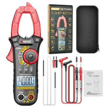 Цифровой мультиметр токоизмерительные клещи ANENG CM84 AC/DC