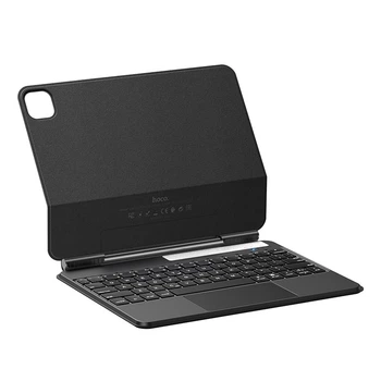 Чехол клавиатура Hoco Smart keyboard for Pad Pro / Air2 / Air4 / Air5 (10.9 / 11 inches) GM33 |BT5.1, 5-100h| Black