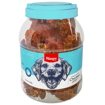Ласощі для собак wanpy chicken jerky куряче філе в’ялене 908 г