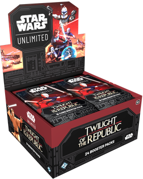 Zestaw kart Rebel Star Wars Unlimited Twilight of the Republic Booster Box (edycja angielska) 24 szt. (0841333122232)