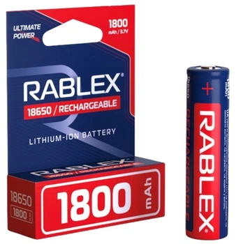 Аккумулятор Rablex 18650 Li-Ion 1800 mAh 3,7 V