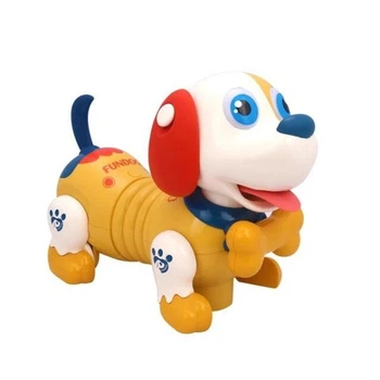 Интерактивный пёс ToyCloud "My Touch pet" с косточкой 11060