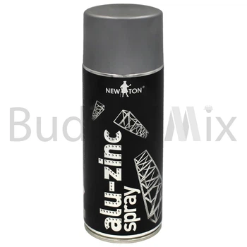 Емаль аерозольна New Ton Alu-zinc Spray спеціального призначення 400 мл алюміній-цинк