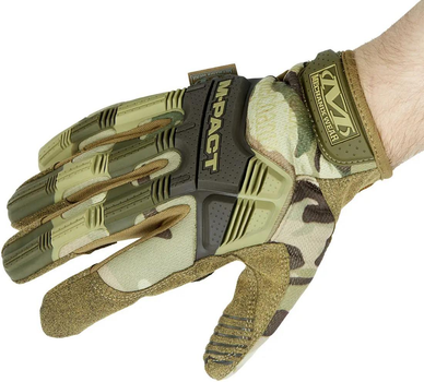 Перчатки Mechanix M-Pact Multicam S