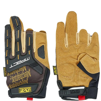 Рукавички Mechanix M-Pact Framer Leather Brown M