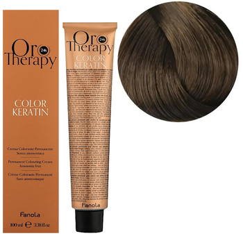 6.00 Крем-краска Keratin Oro Puro Fanola 100 мл